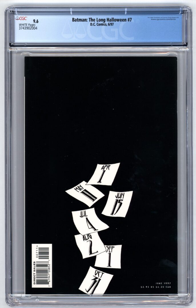 Batman: The Long Halloween #7 CGC 9.6