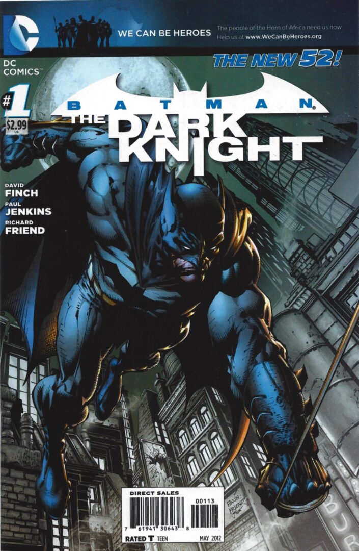 Batman: The Dark Knight #1 3rd Print VF 1st appearance of White Rabbit