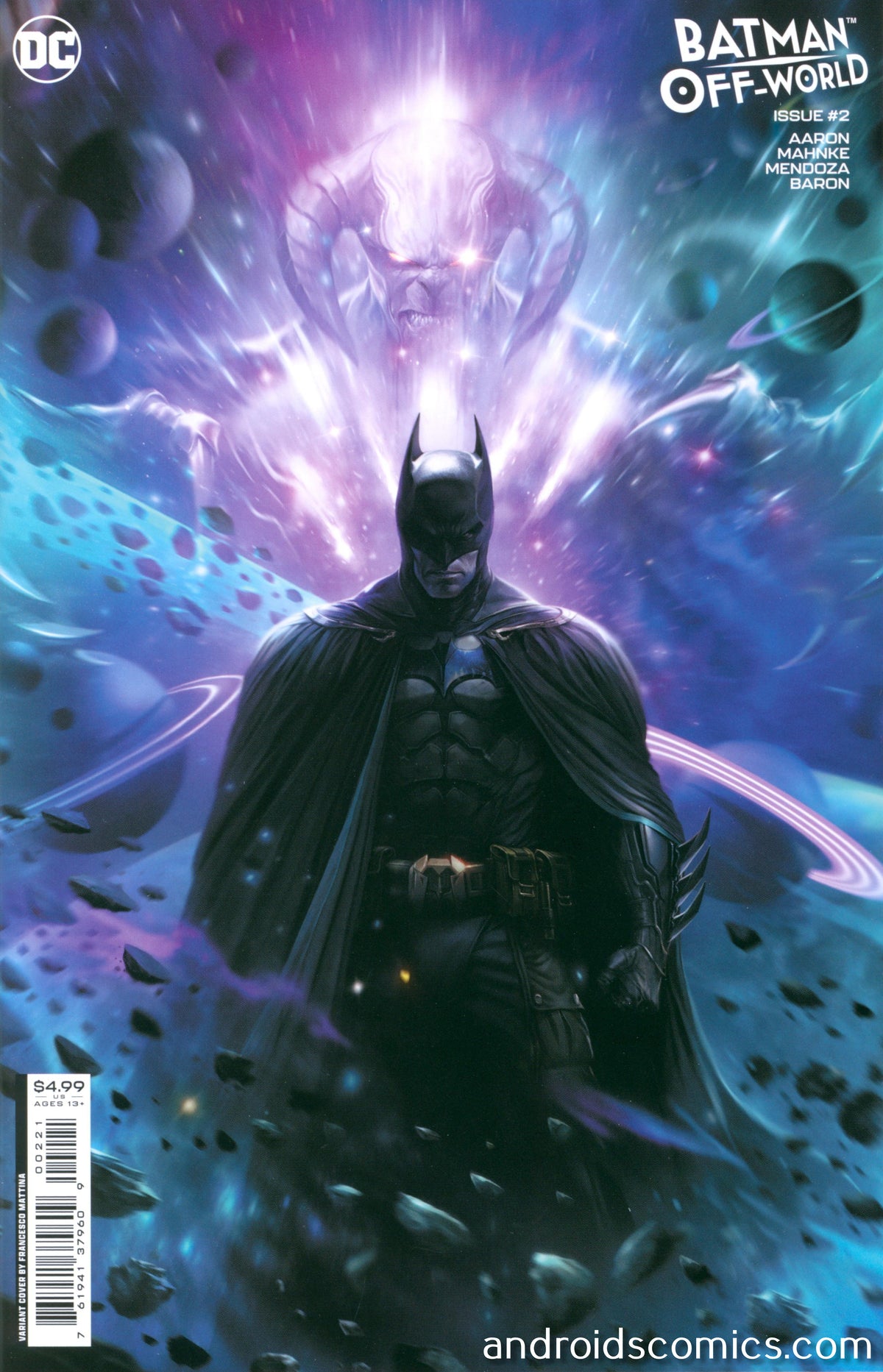 Batman Off World #2 (Of 6) Cover B Francesco Mattina Card Stock Variant