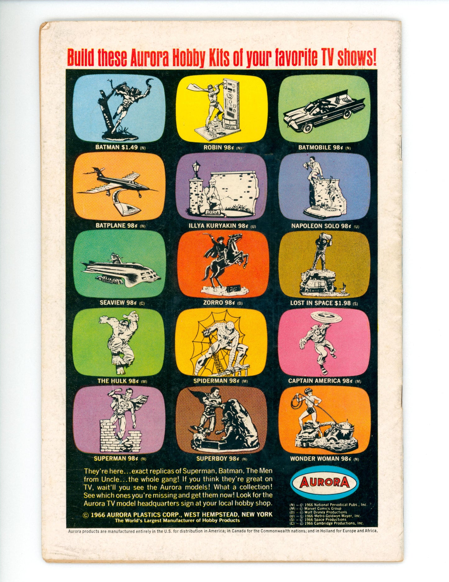 Batman #189 VG- 1st Silver Age App. of Scarecrow