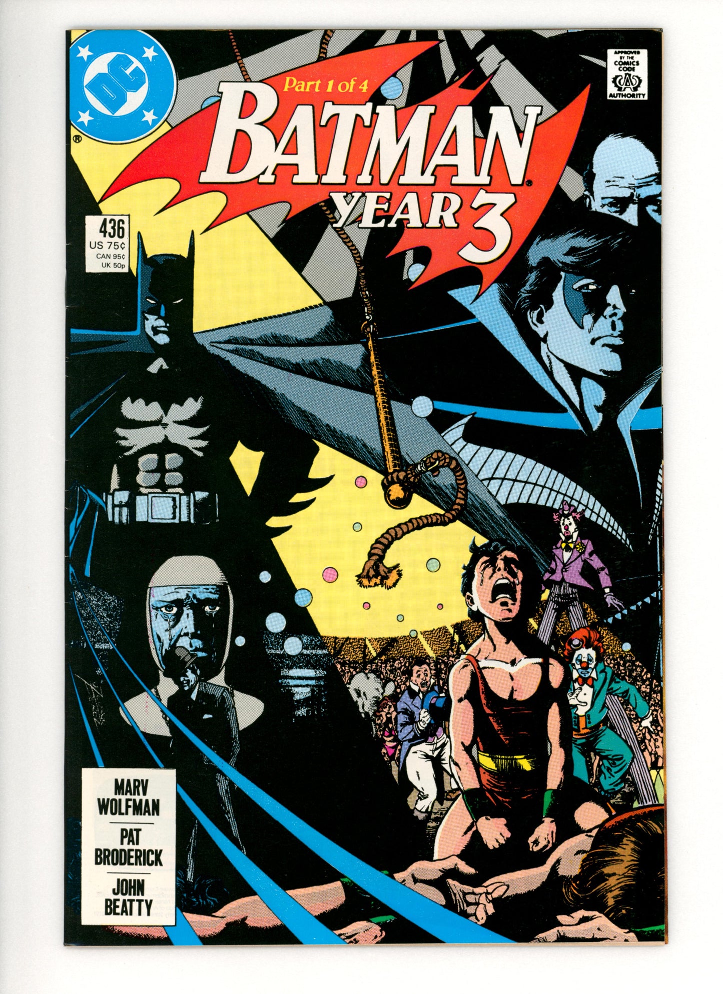 Batman #436 VF- 1st appearance of Tim Drake