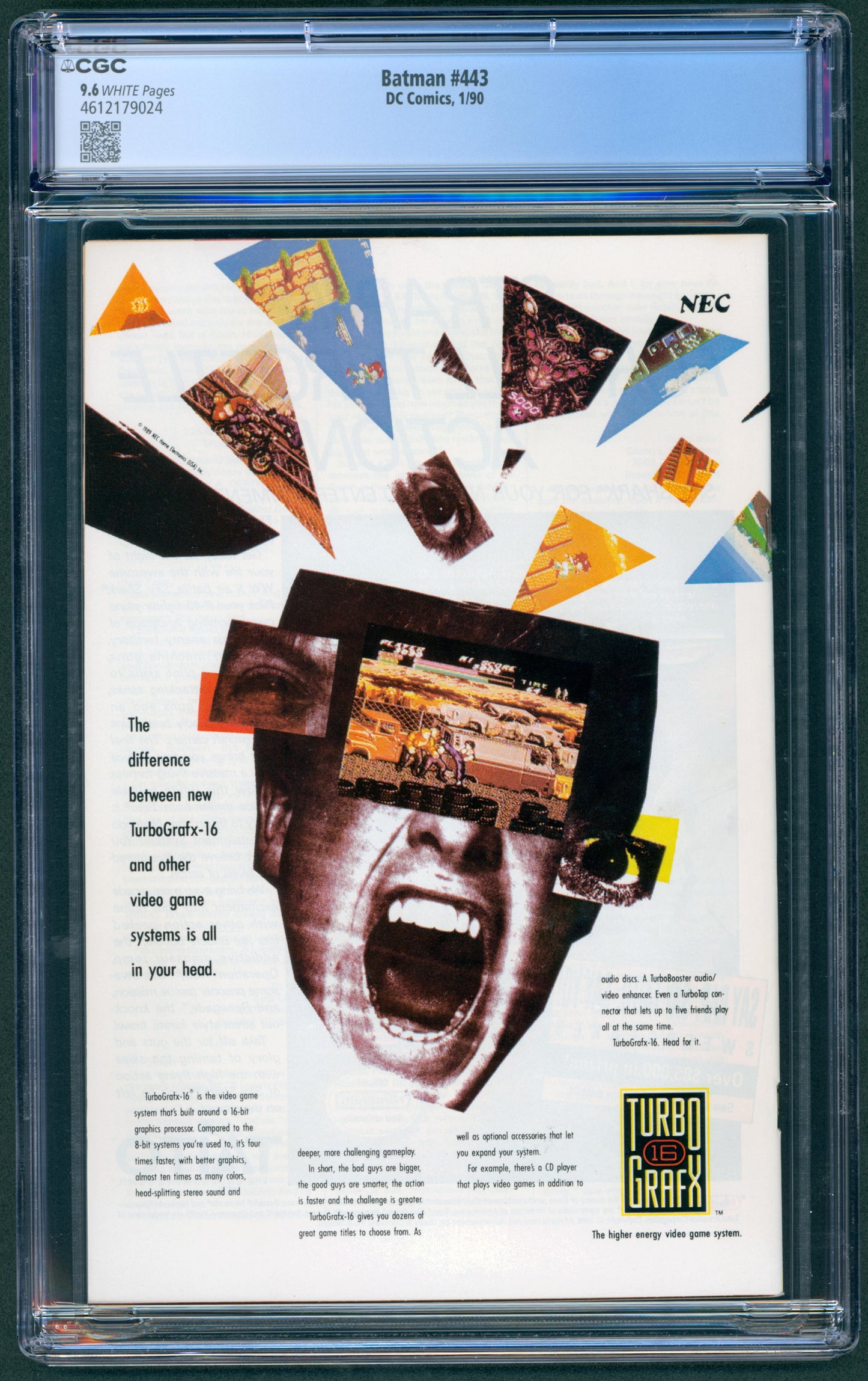 Batman #443 CGC 9.6