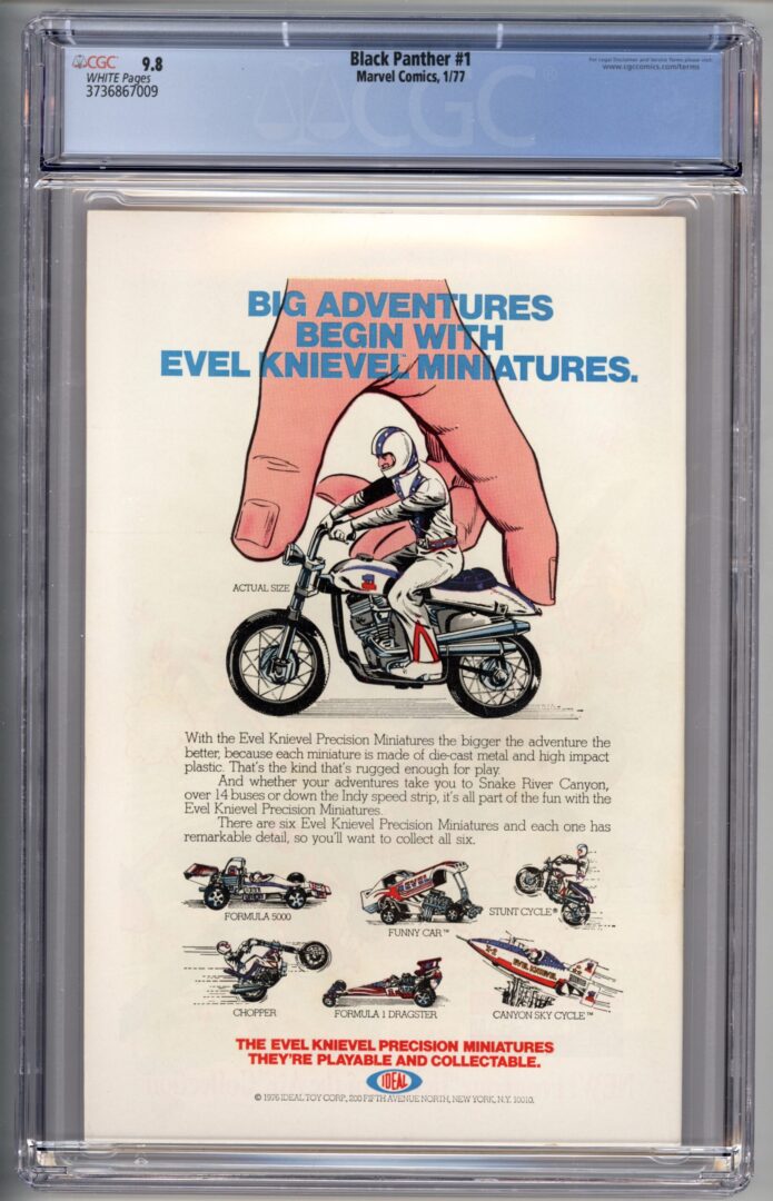 Black Panther #1 CGC 9.8