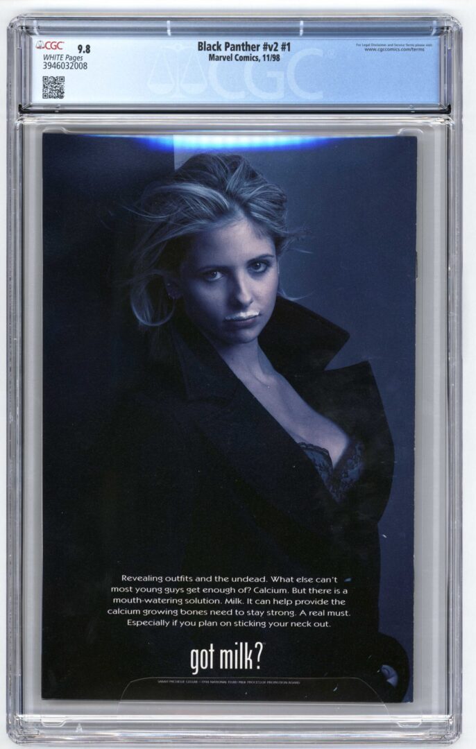 Black Panther #1 CGC 9.8 1st appearance of Okoye