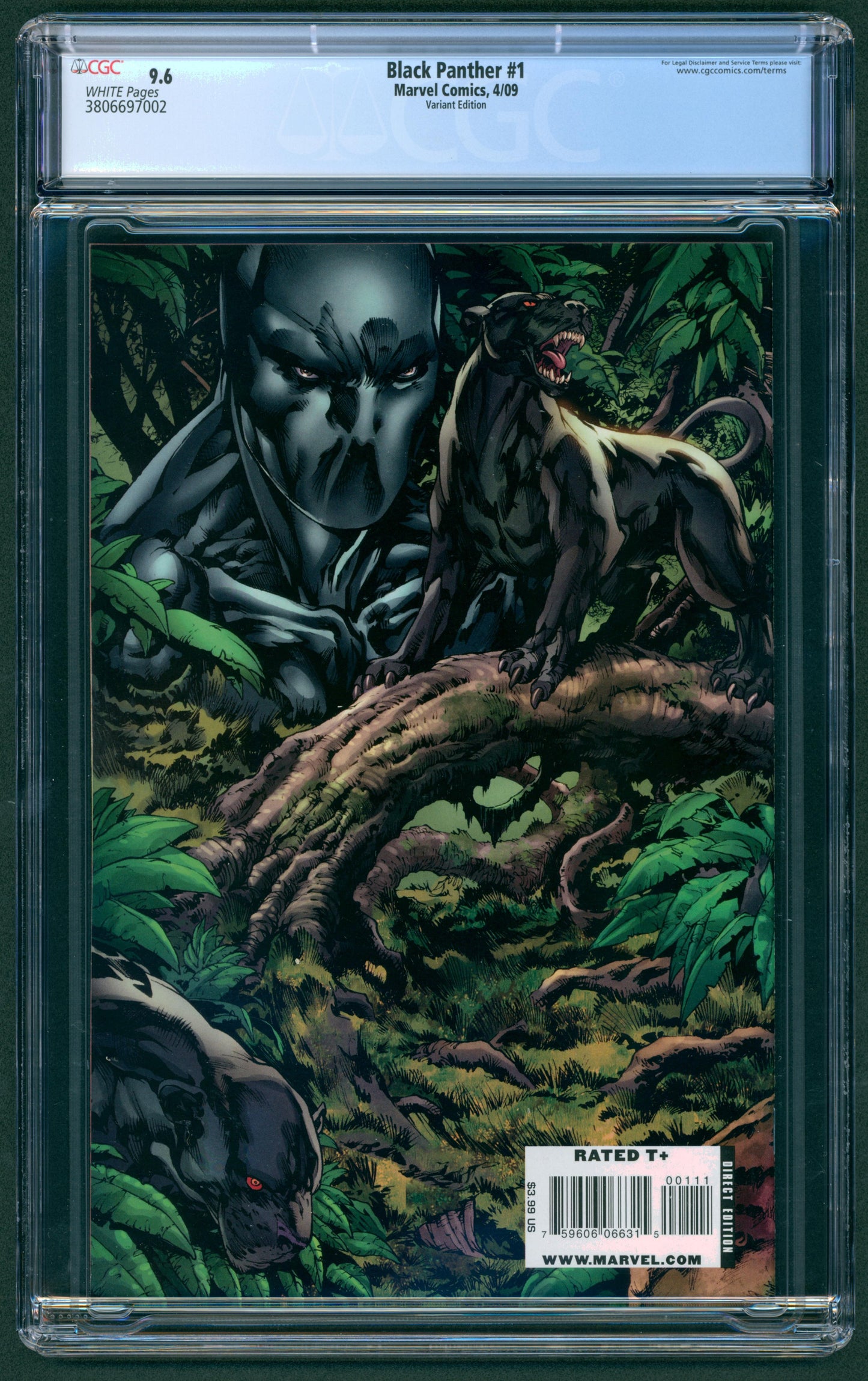 Black Panther #1 CGC 9.6 Variant
