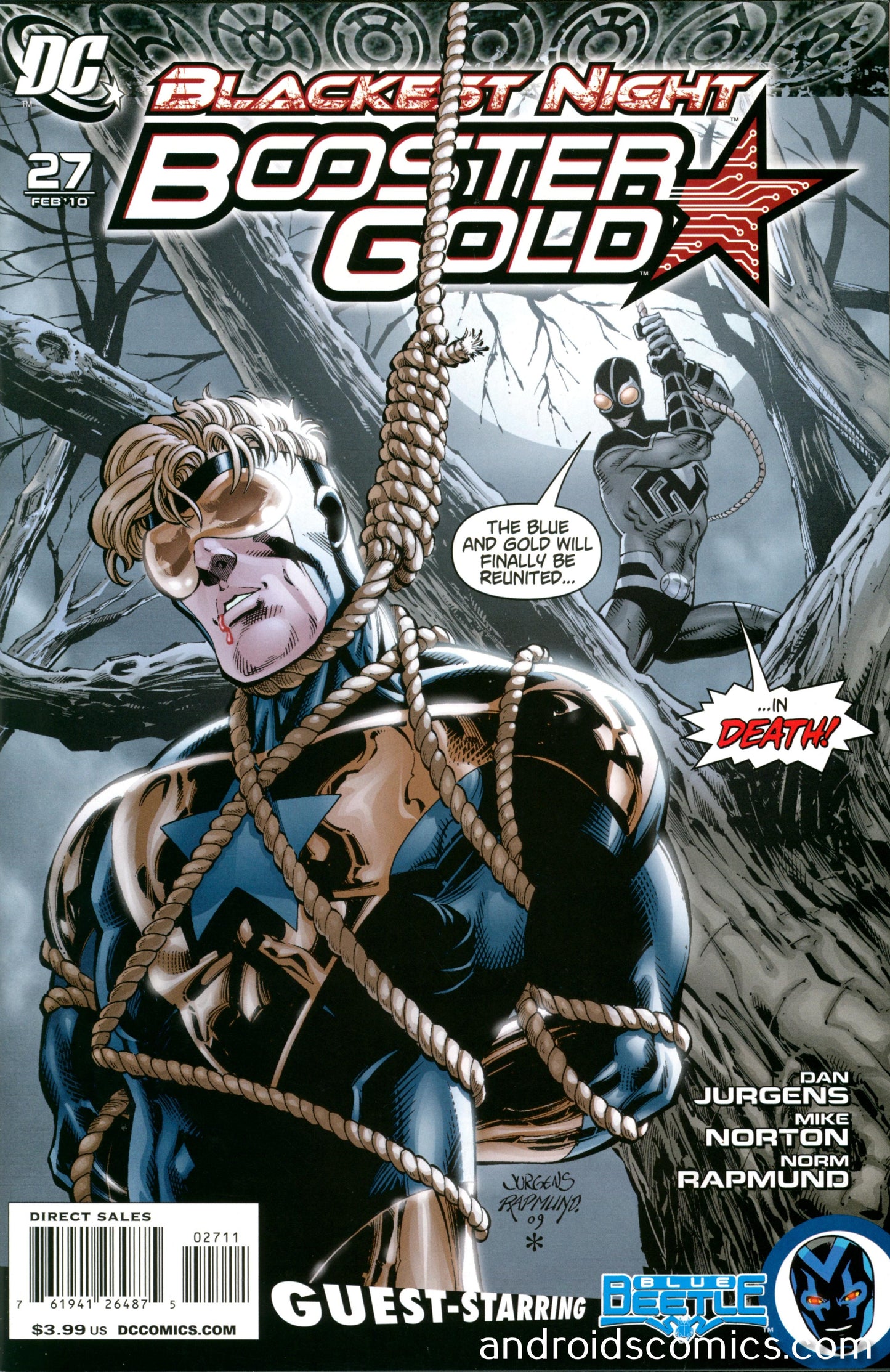 Booster Gold #27 (Blackest Night)