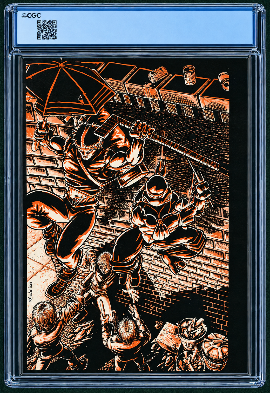 Raphael #1 CGC 9.2 1st App. of Casey Jones