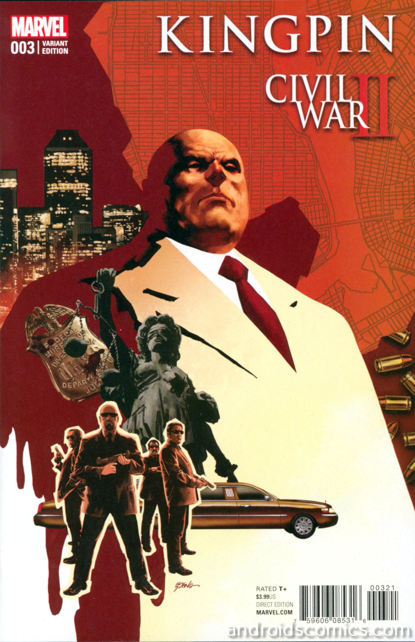 Civil War II Kingpin #3 (Of 4) Variant