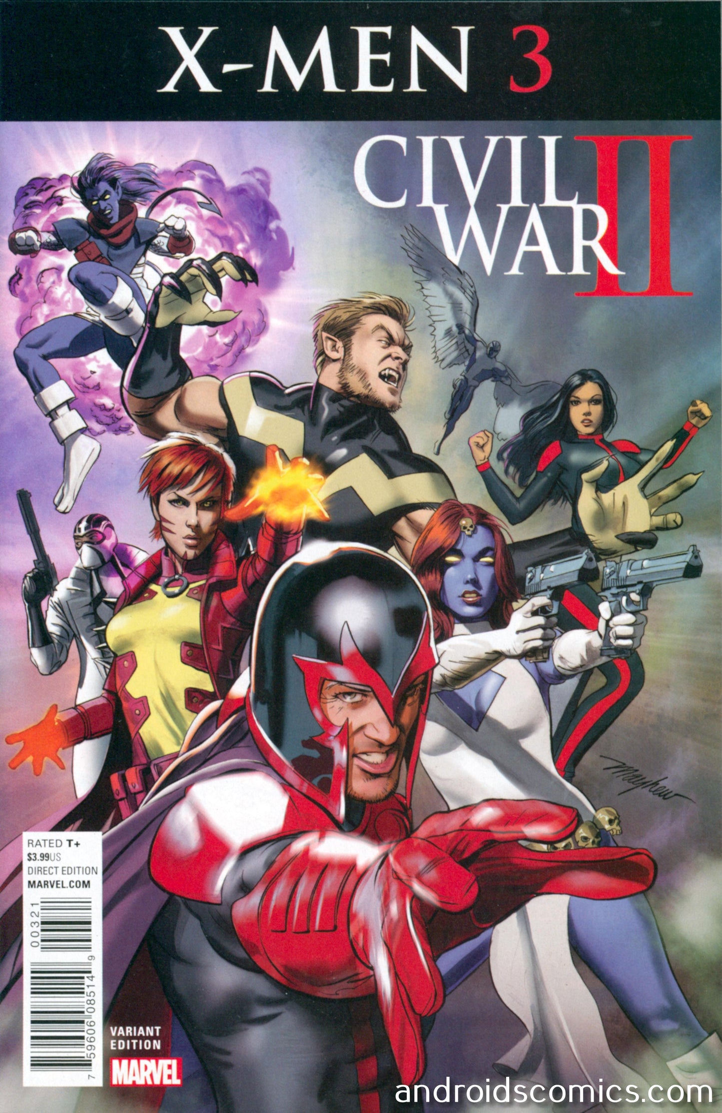 Civil War II X Men #3 (Of 4) Variant
