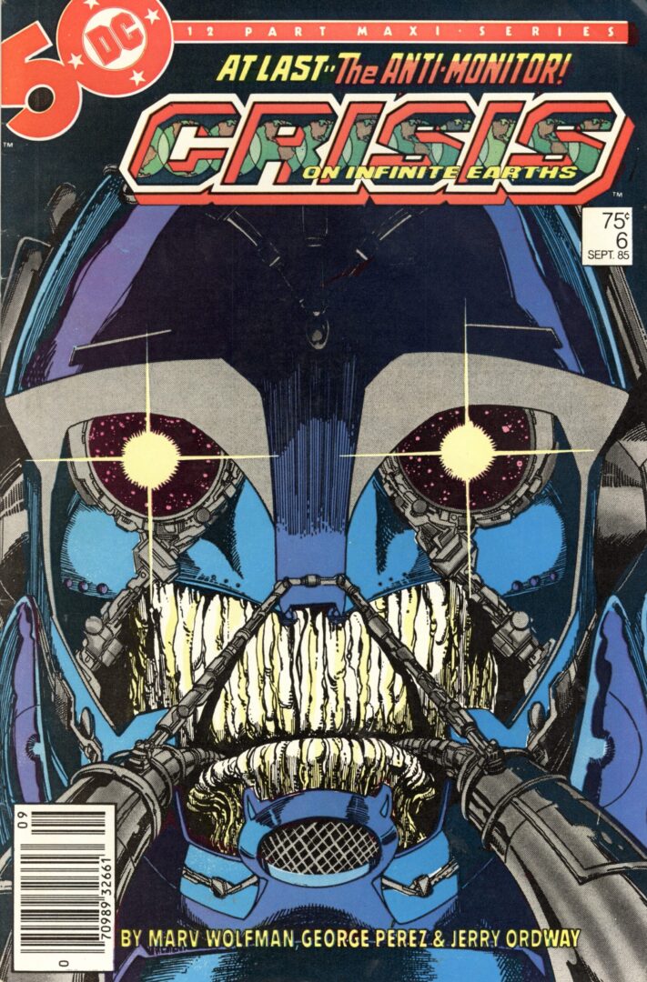 Crisis on Infinite Earths #6 Newsstand Edition FN-