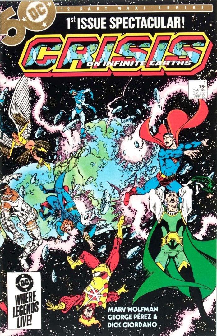 Crisis on Infinite Earths #1 VF 1st App. of Alexander Luthor