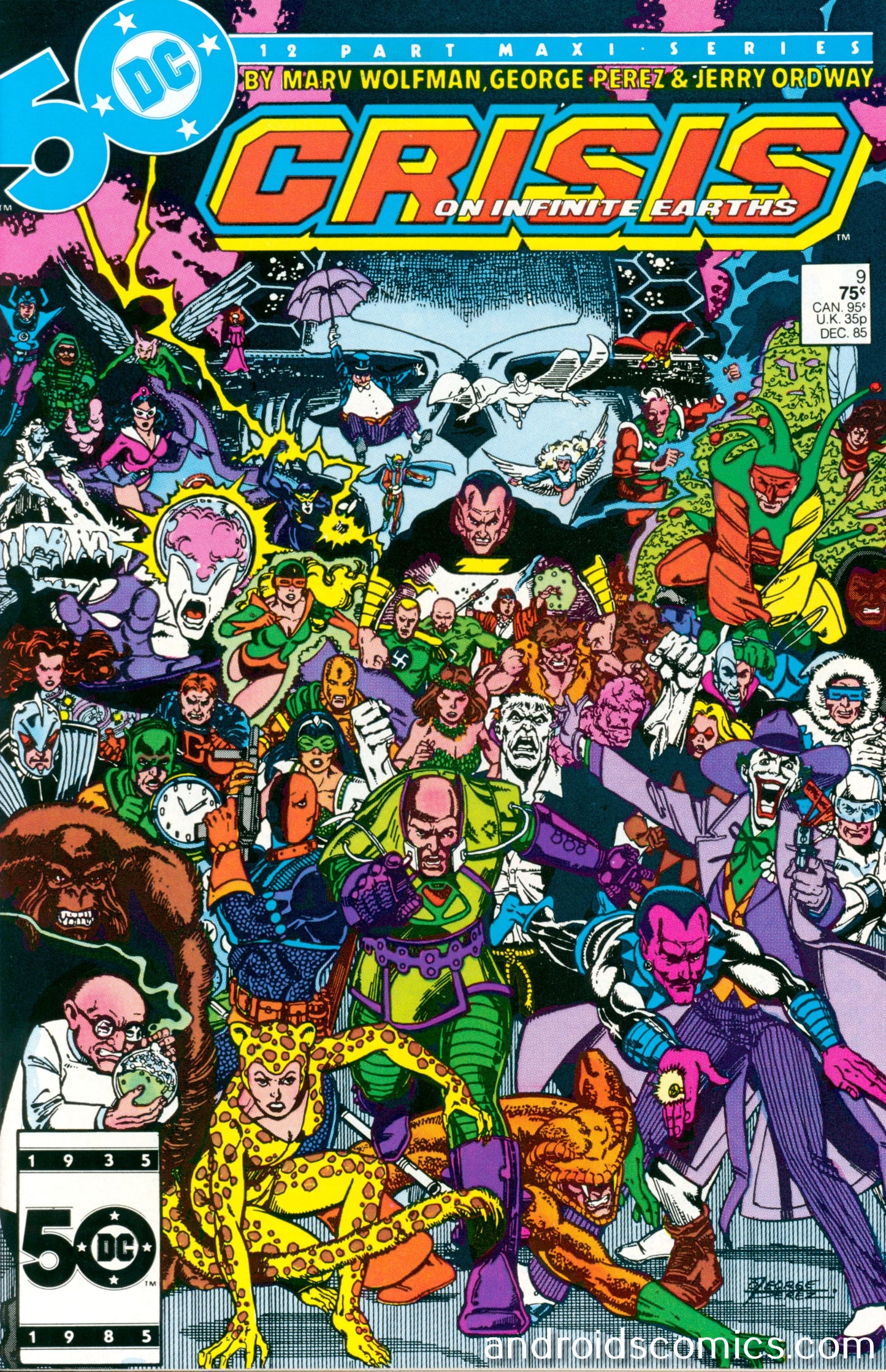 Crisis on Infinite Earths #9