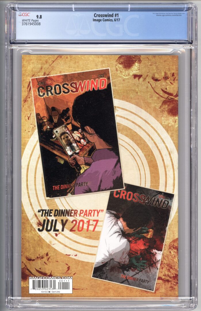 Crosswind #1 CGC 9.8