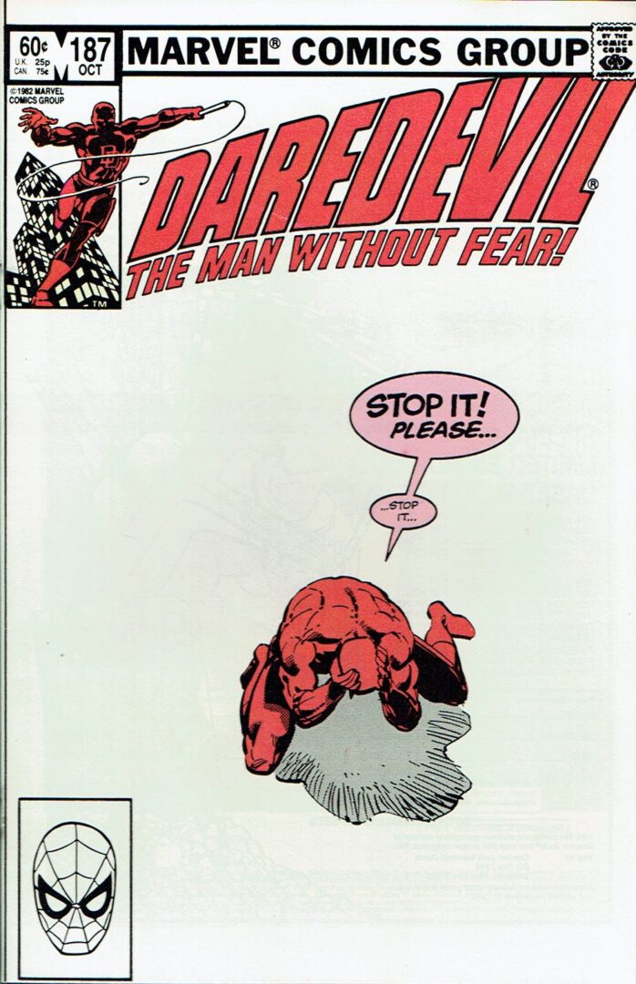 Daredevil #187 VG 1st team appearance of Chaste