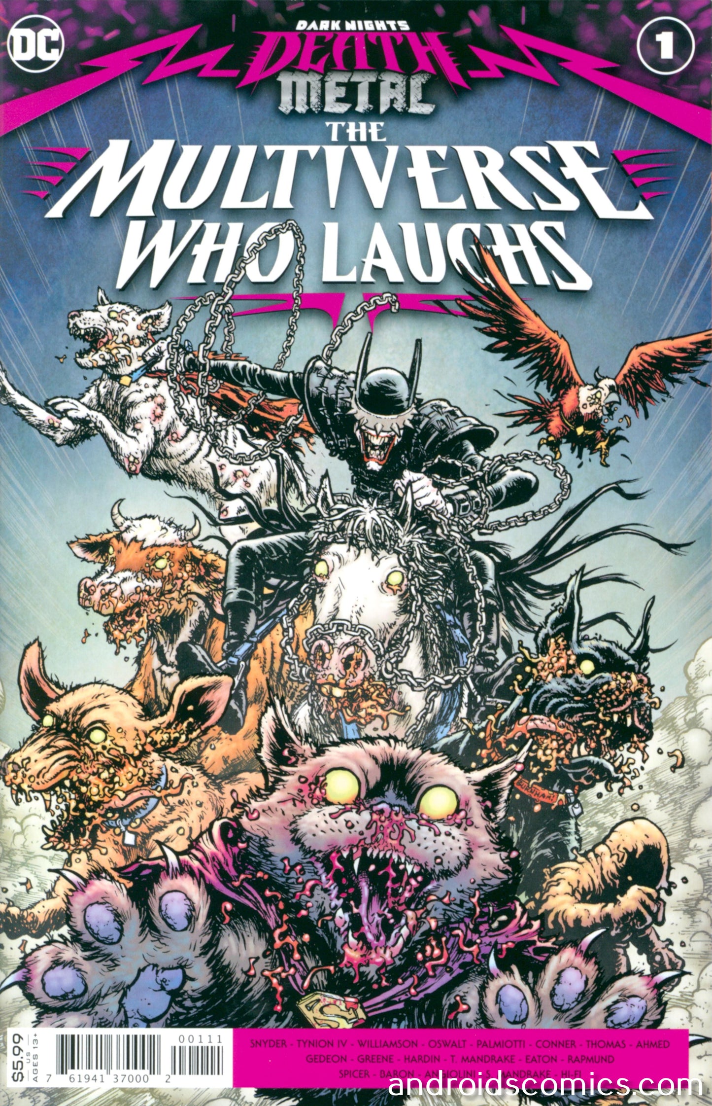 Dark Nights Death Metal Multiverse Who Laughs #1 (One Shot) Cover A Chris Burnham