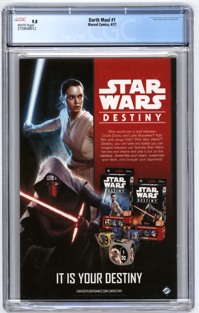 Darth Maul #1 CGC 9.8