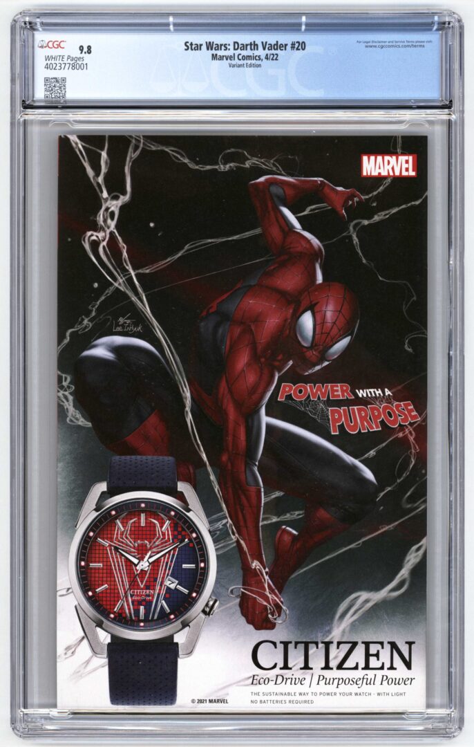 Darth Vader #20 Lucasfilm Variant CGC 9.8