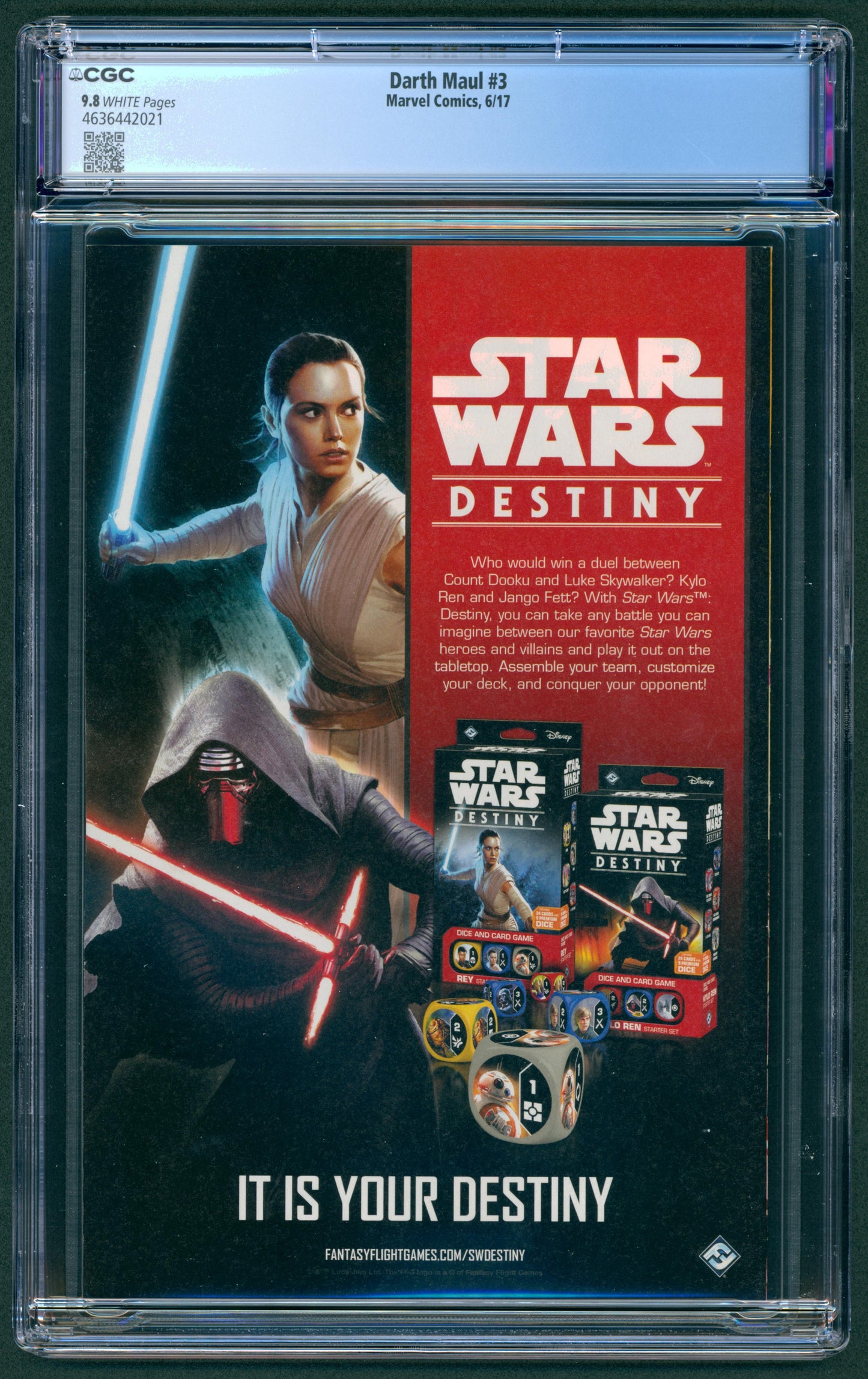 Star Wars Darth Maul #3 CGC 9.8