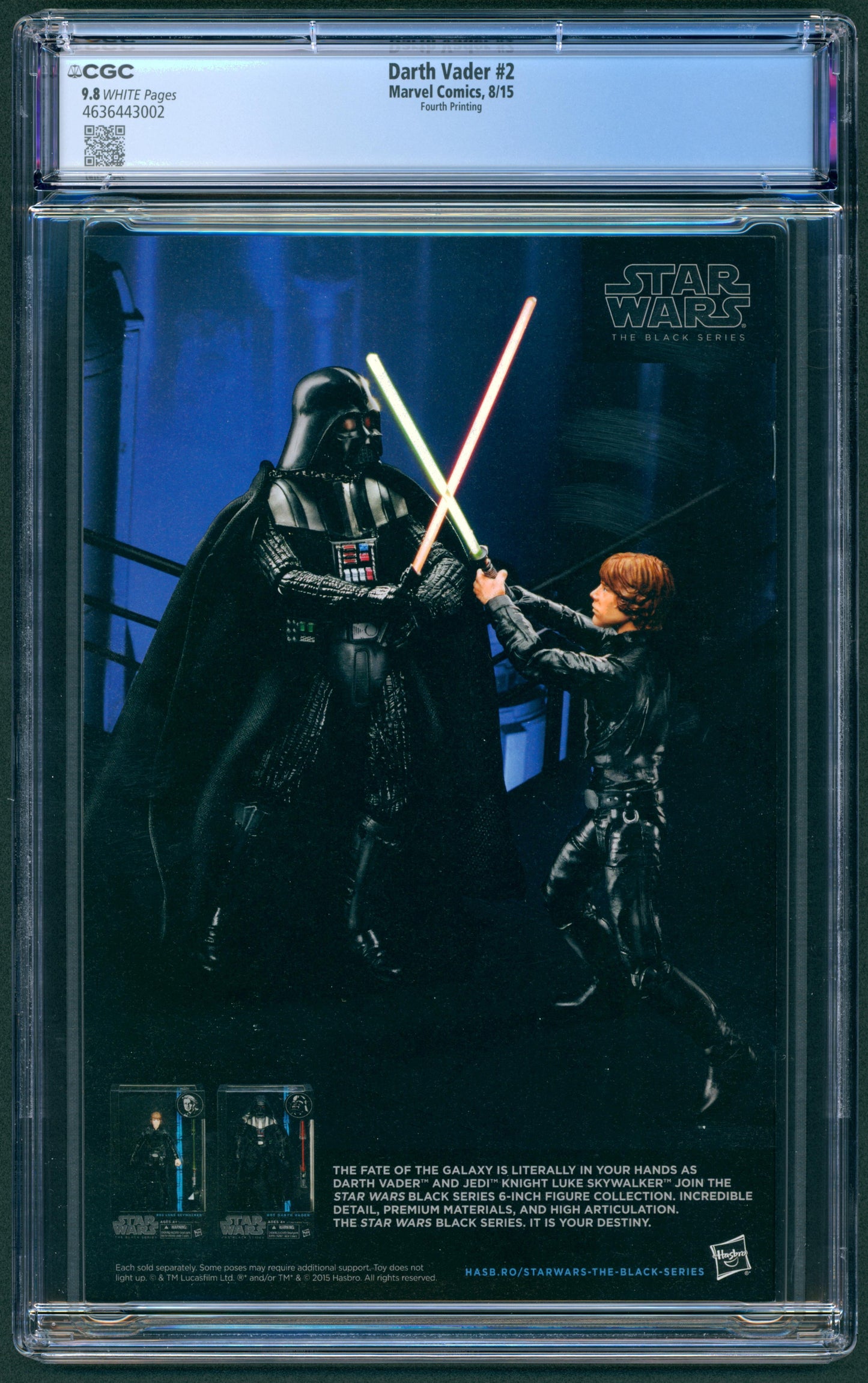 Darth Vader #2 CGC 9.8 4th Print