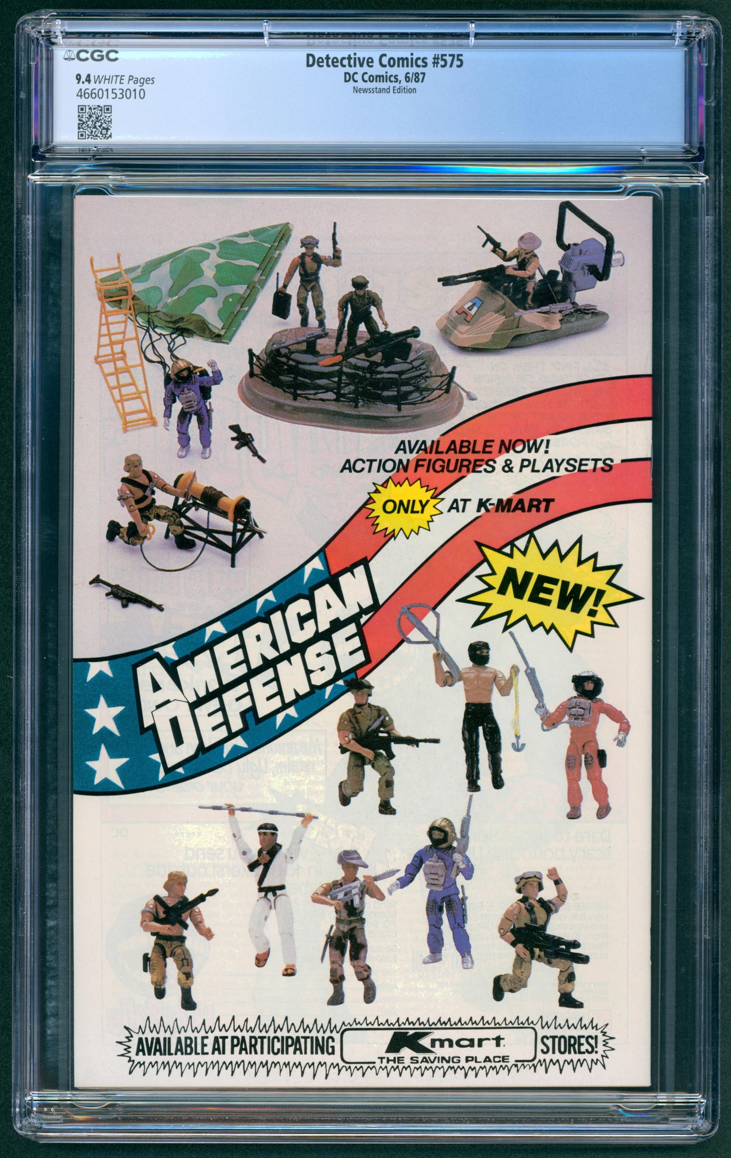 Detective Comics #575 CGC 9.4 Newstand