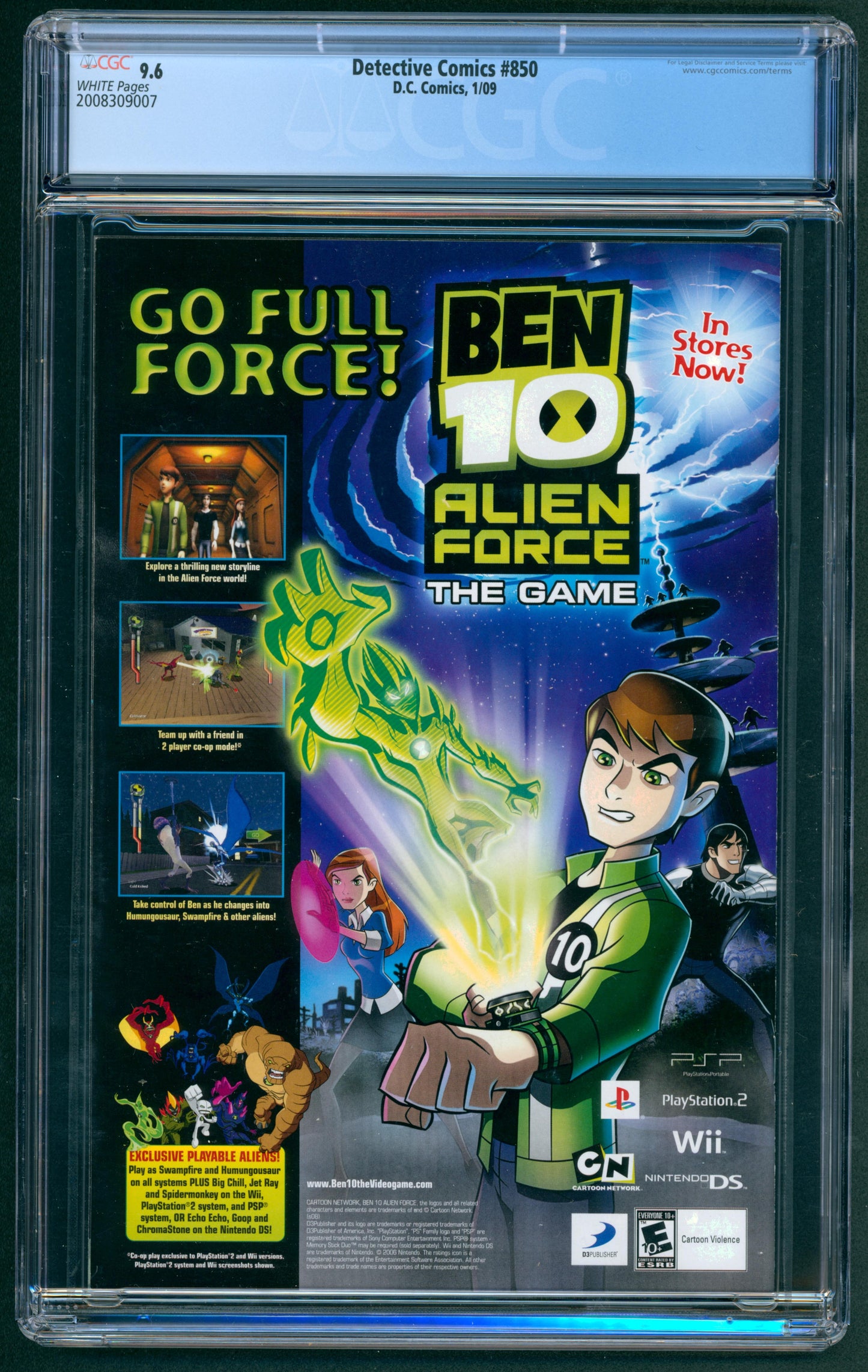 Detective Comics #850 CGC 9.6