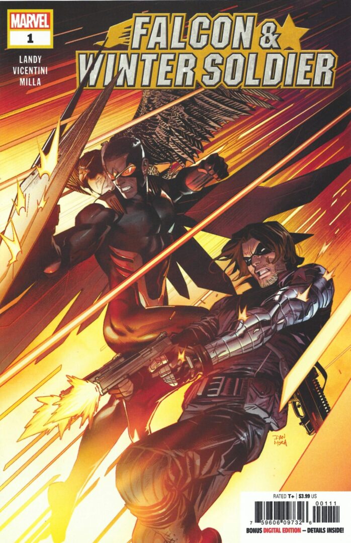 Falcon and Winter Soldier #1 NM 1st appearance of The Natural