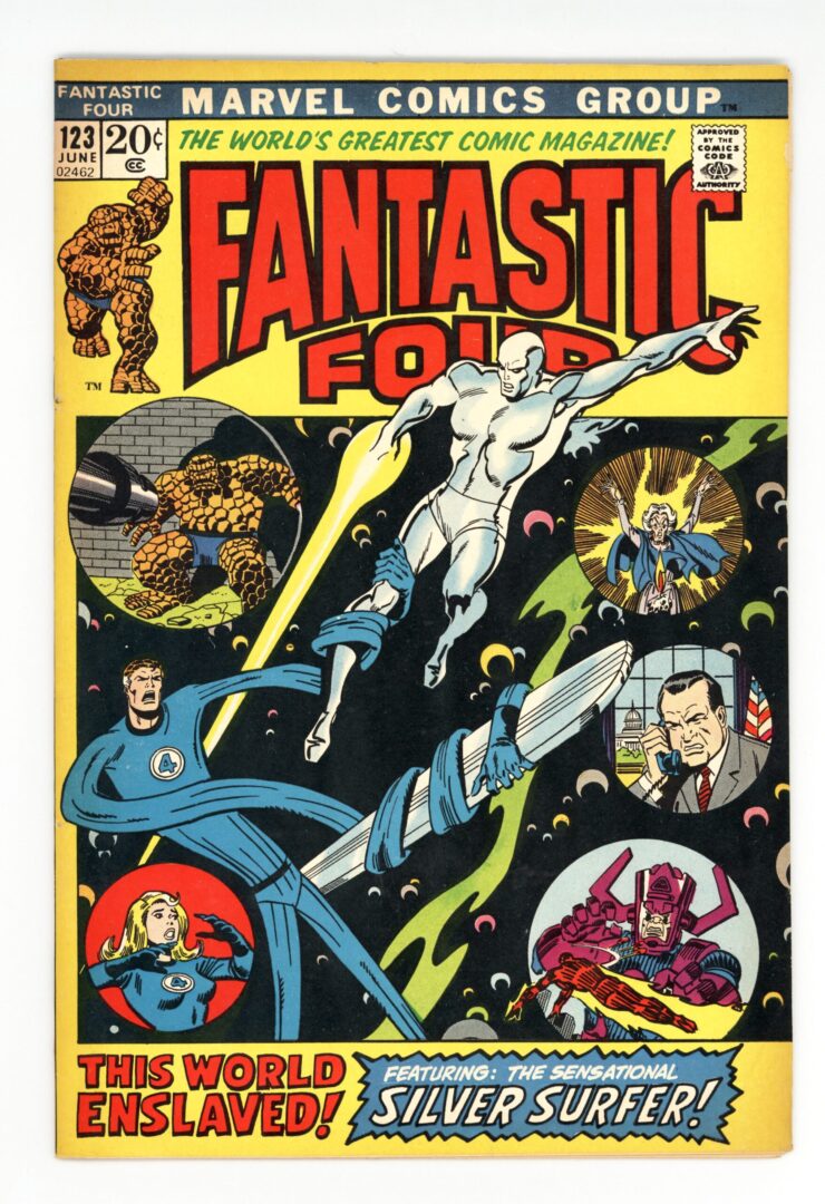 Fantastic Four #123 VG/FN