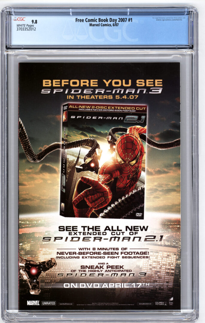 FCBD Amazing Spider-Man #1 (2007) 1st cameo App. ofMr. Negative