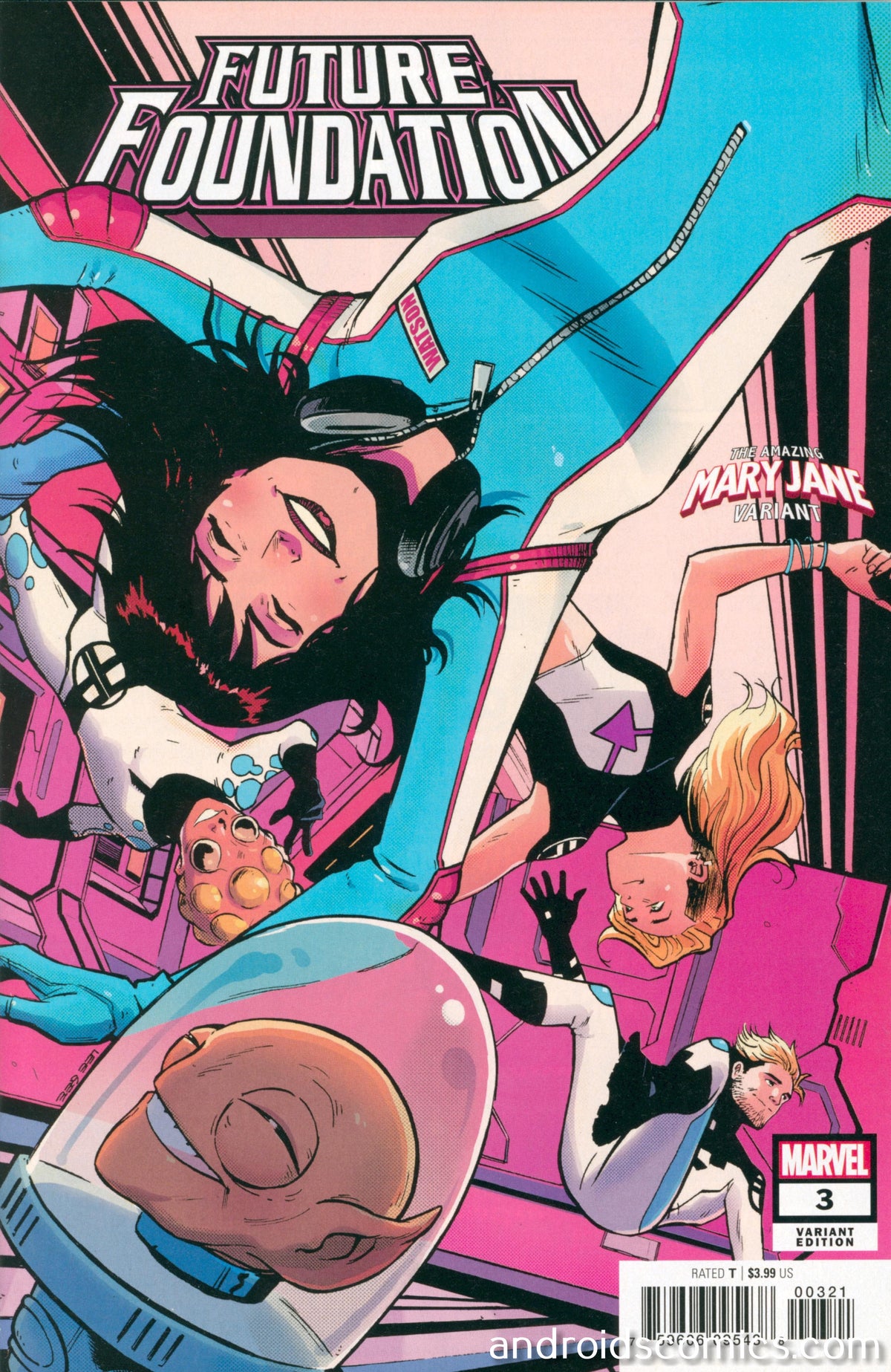 Future Foundation #3 Garbett Mary Jane Variant