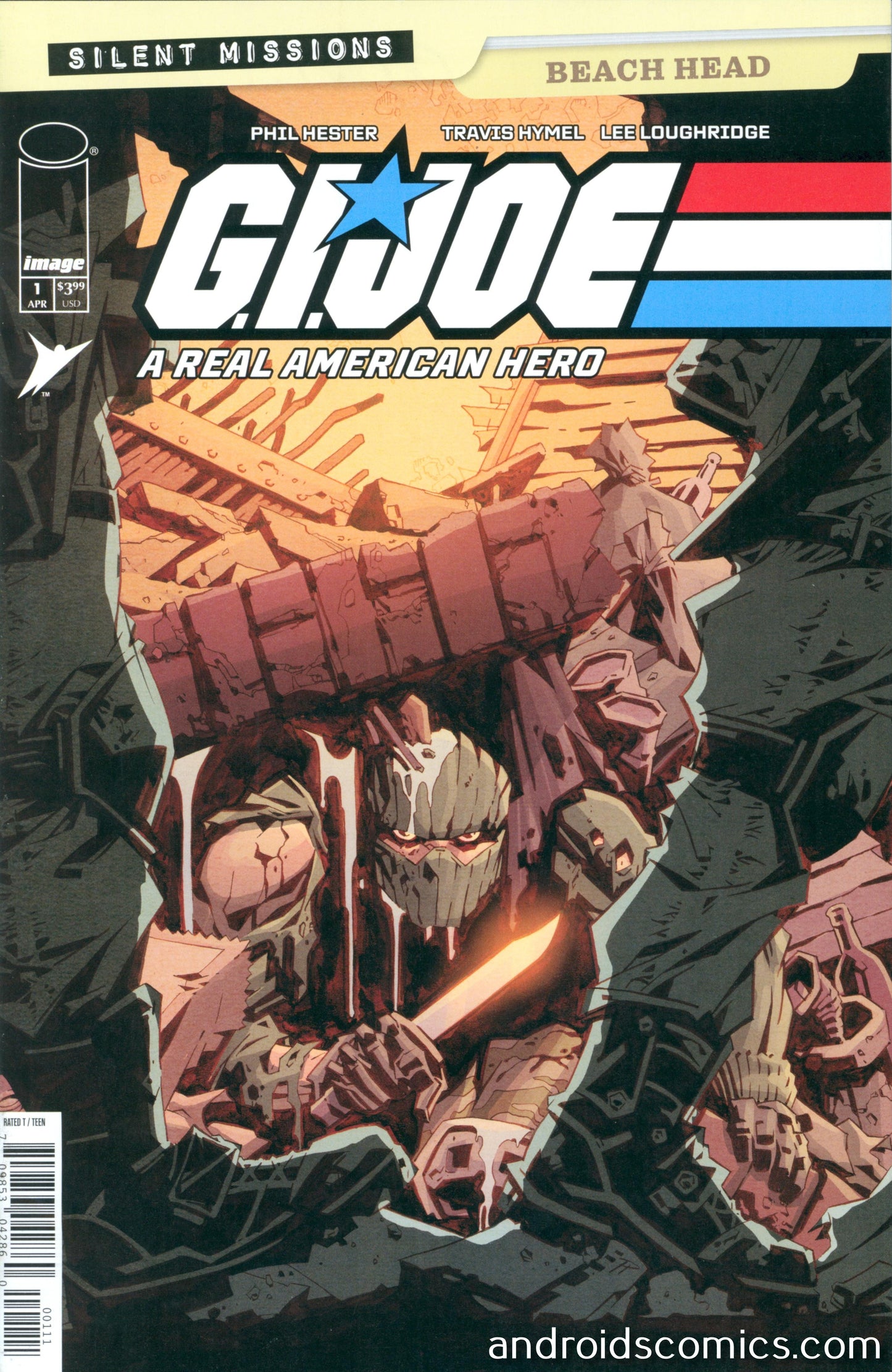G.I. Joe A Real American Hero Beach Head #1 Cover A Phil Hester
