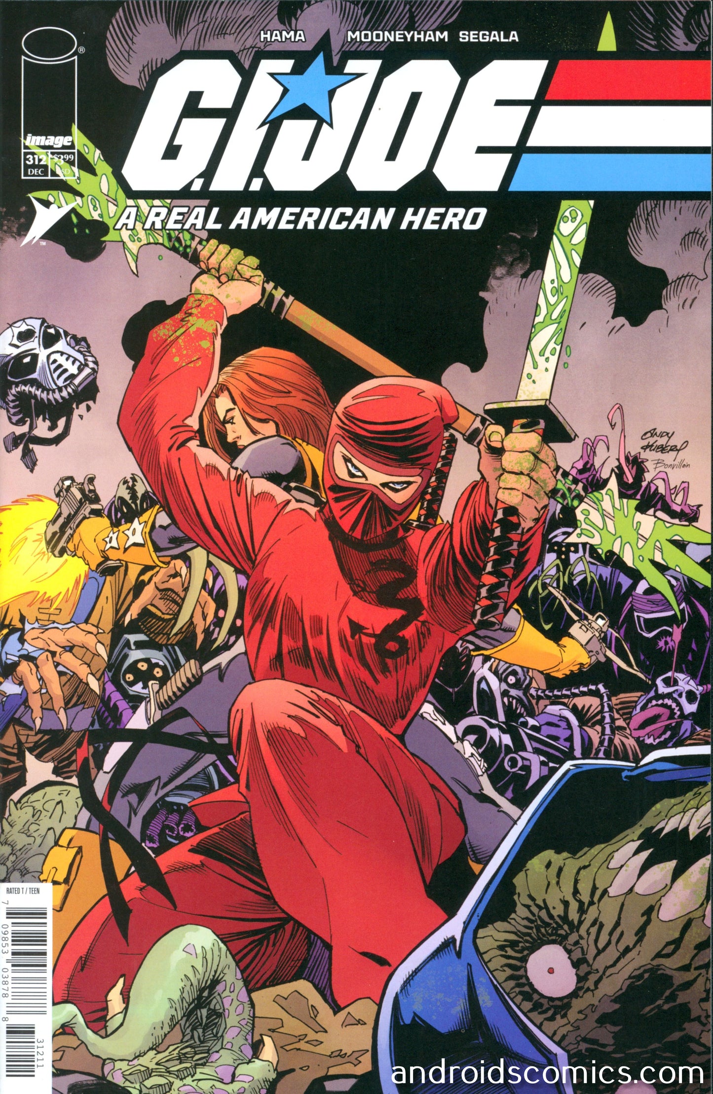 G.I. Joe A Real American Hero #312 Cover A Andy Kubert & Tamra Bonvillain