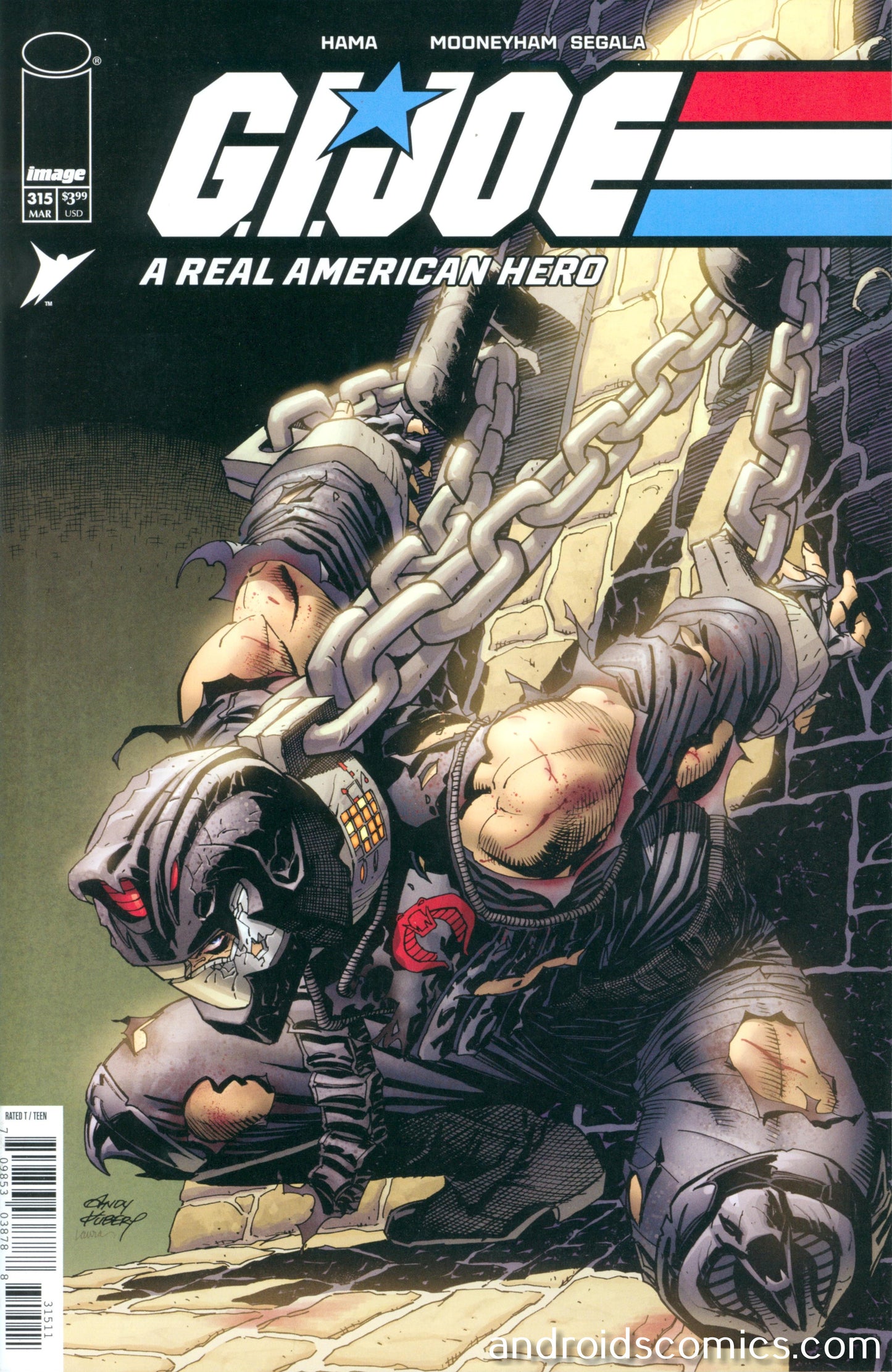 G.I. Joe A Real American Hero #315 Cover A Andy Kubert & Laura Martin