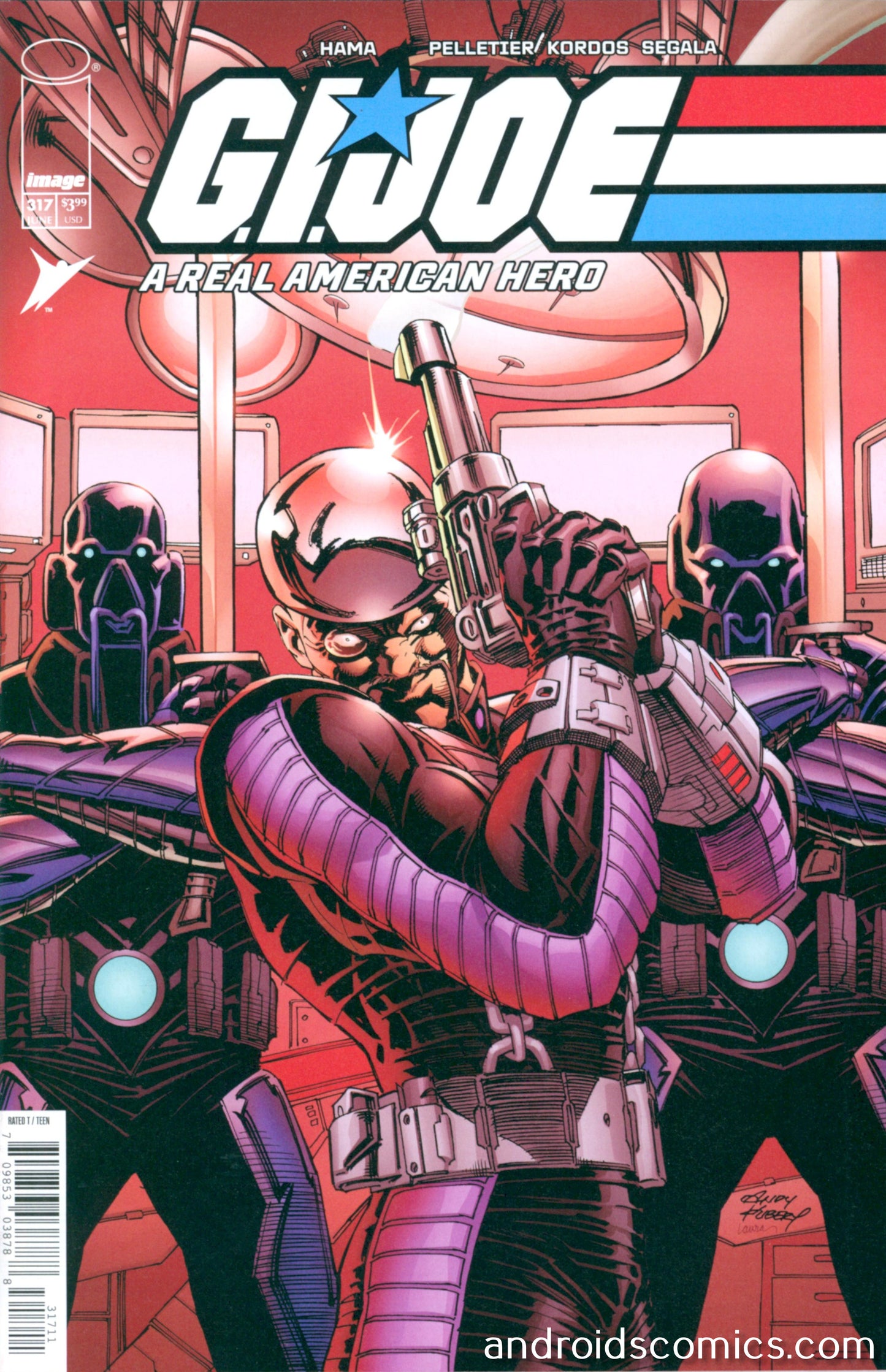 G.I. Joe A Real American Hero #317 Cover A Andy Kubert & Laura Martin