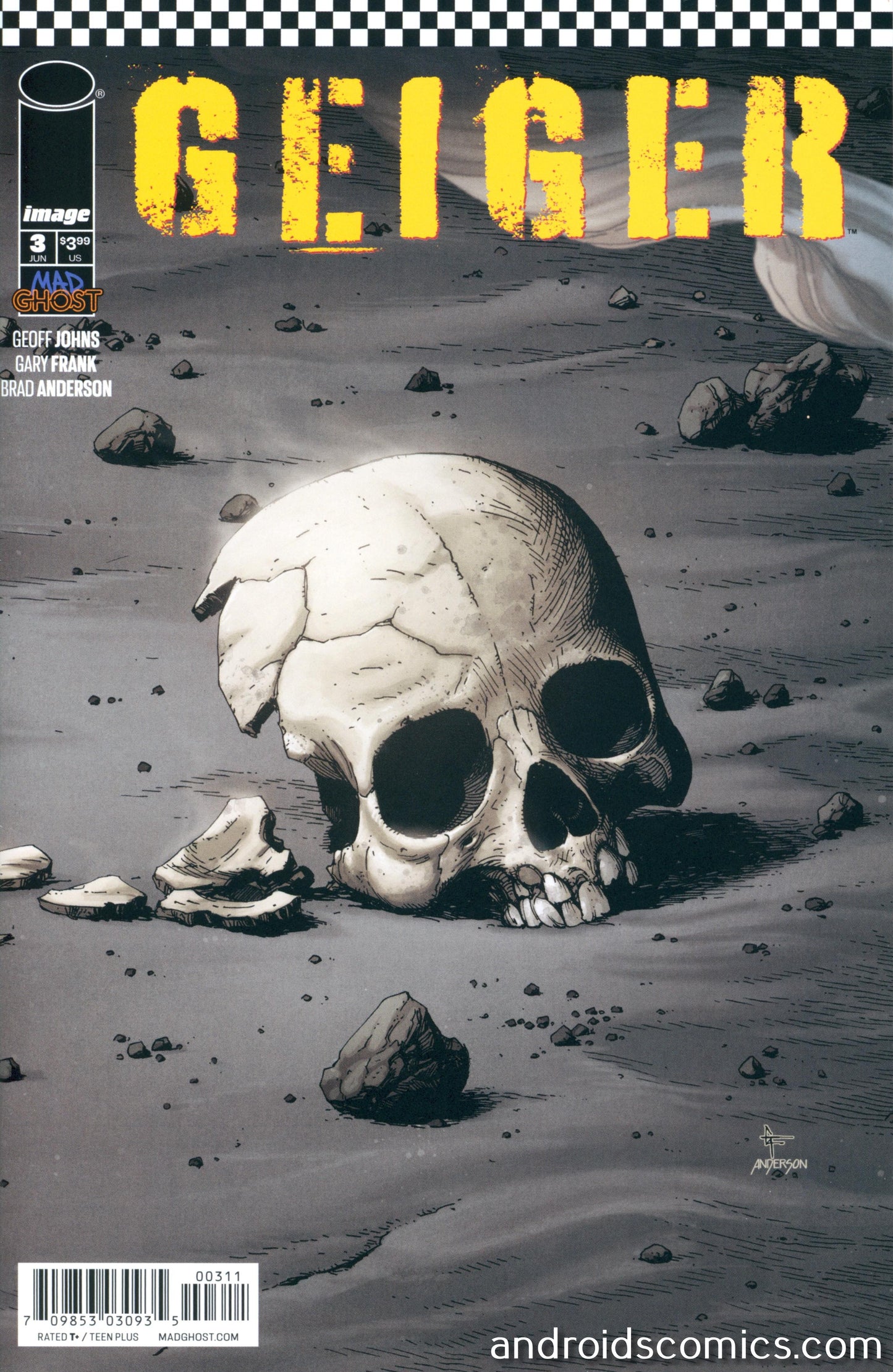 Geiger #3 Cover A Frank & Anderson