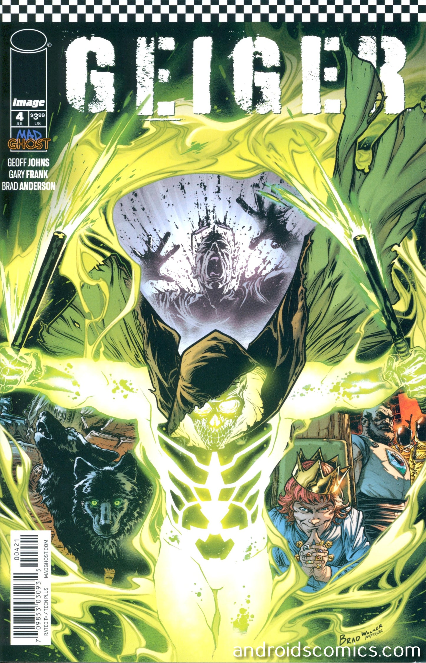 Geiger #4 Cover B Araujo