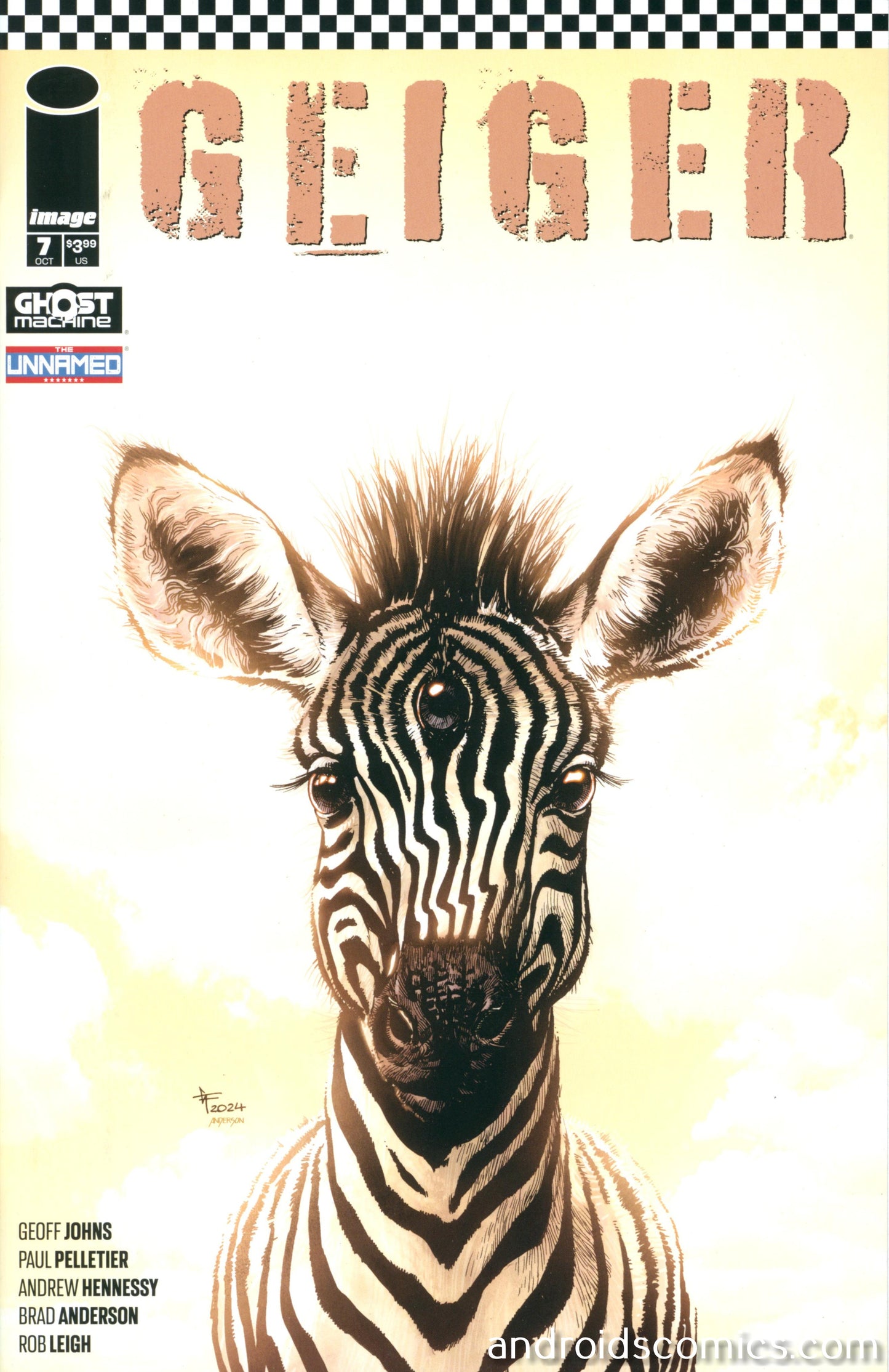 Geiger #7 (2024) Cover A Gary Frank & Brad Anderson