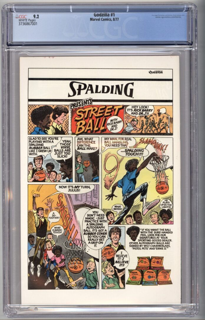 Godzilla #1 CGC 9.2