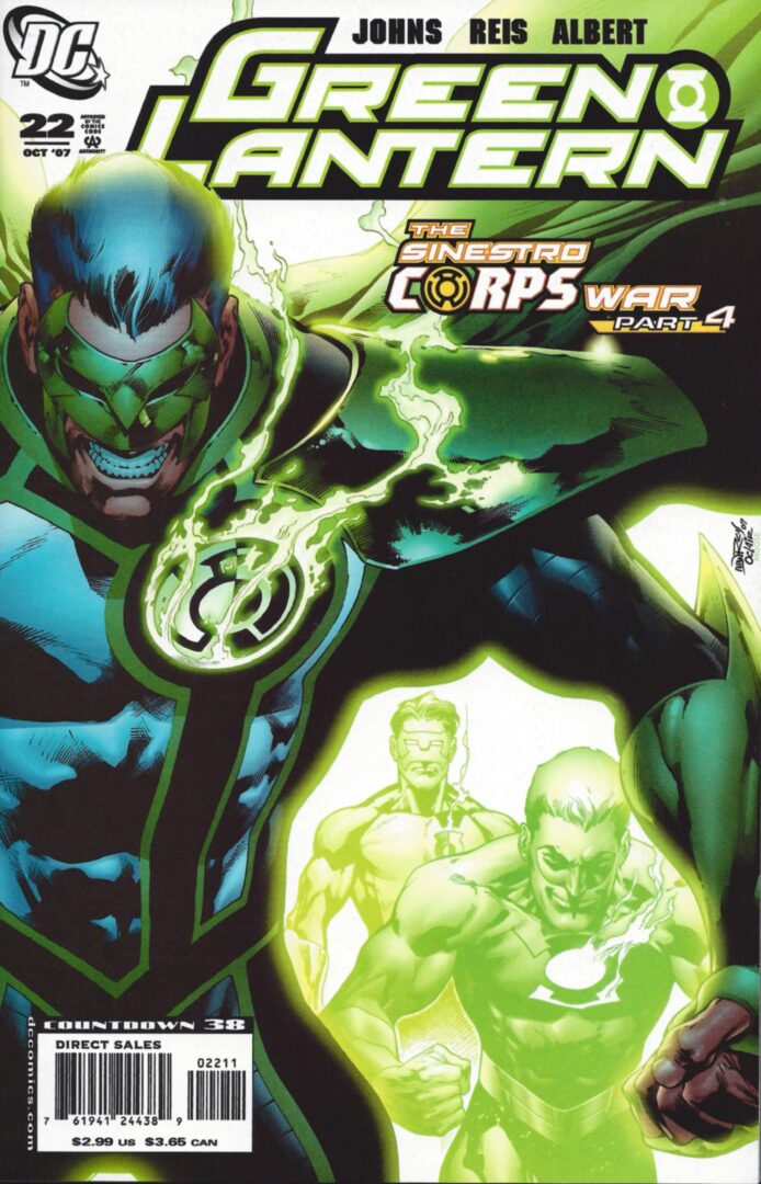 Green Lantern #22 VF