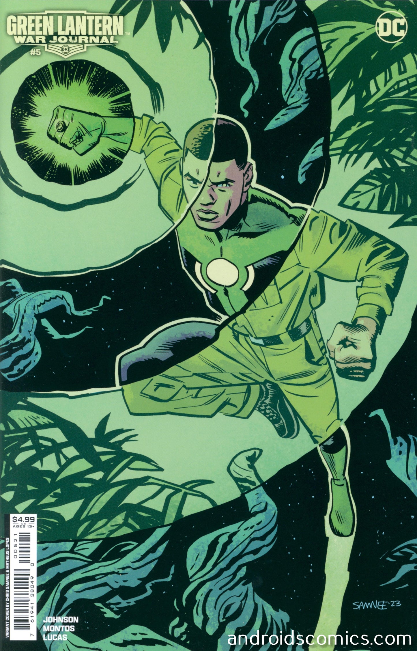 Green Lantern War Journal #5 Cover B Chris Samnee Variant