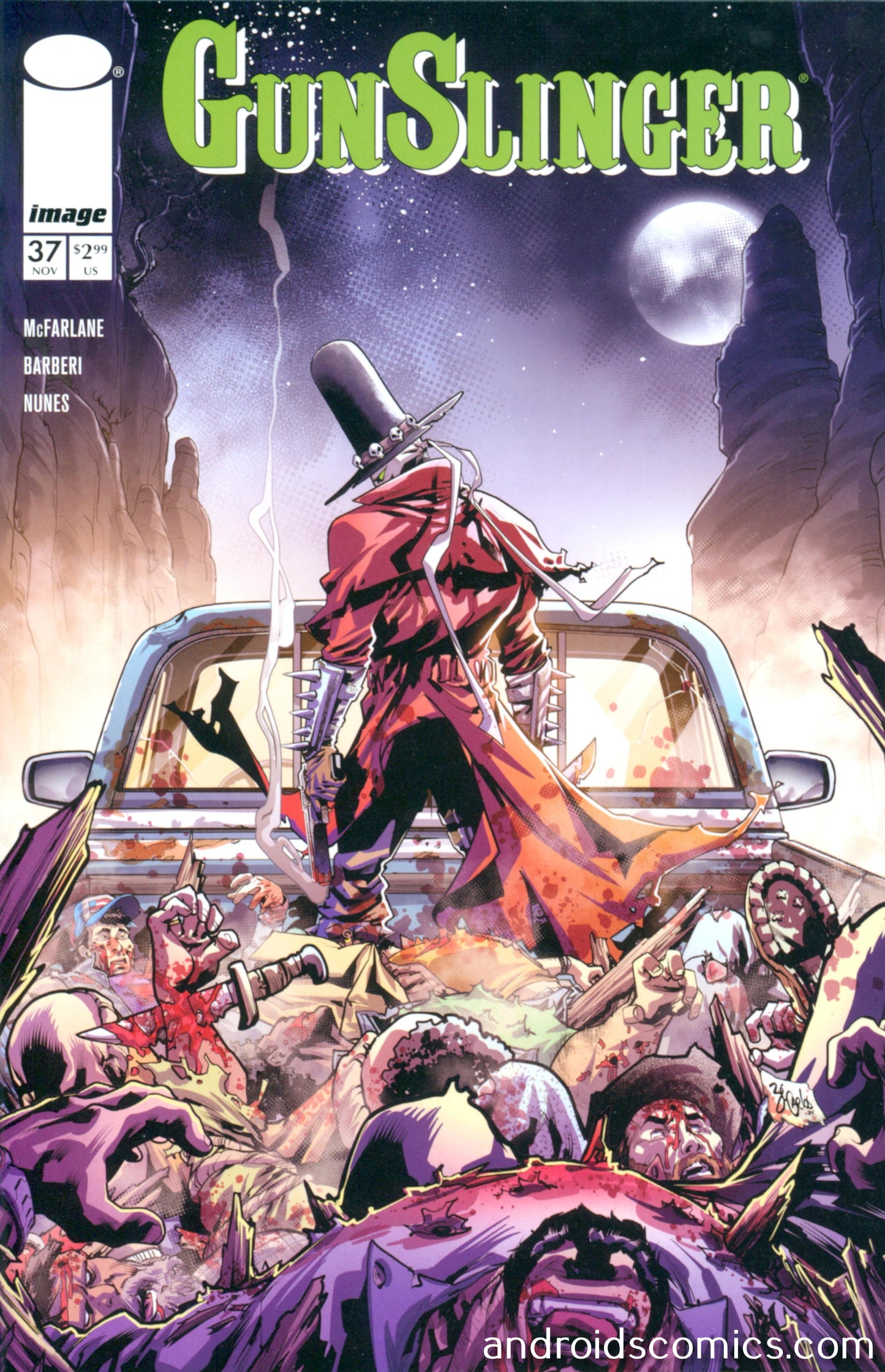 Gunslinger Spawn #37 Cover B Carlos