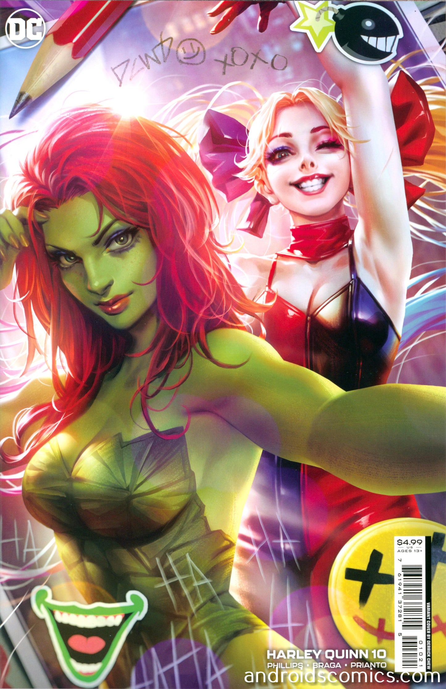 Harley Quinn #10 Cover B Derrick Chew Variant