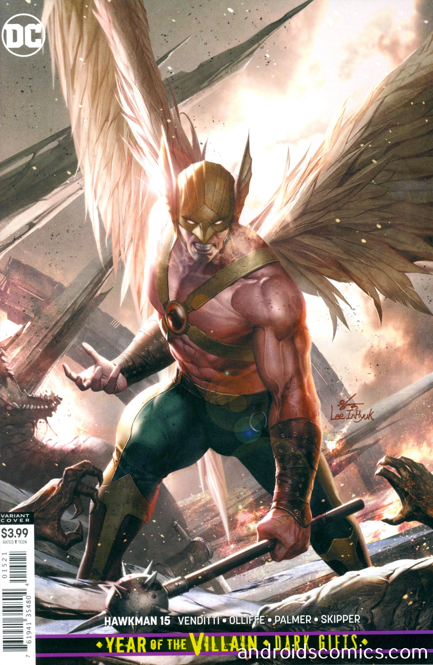 Hawkman #15 Variant Edition