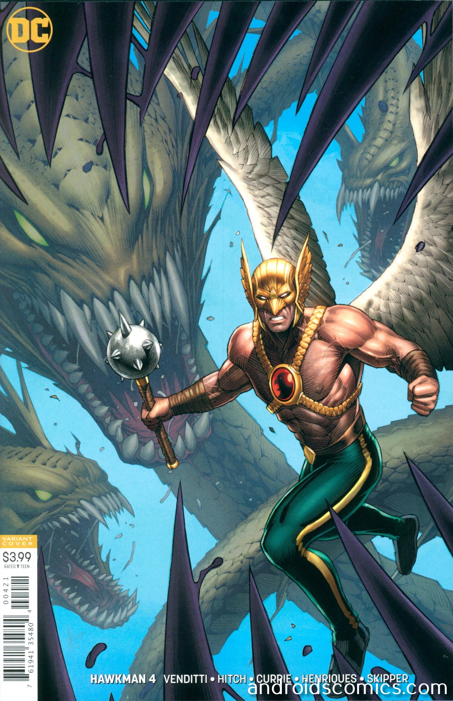 Hawkman #4 Variant Edition
