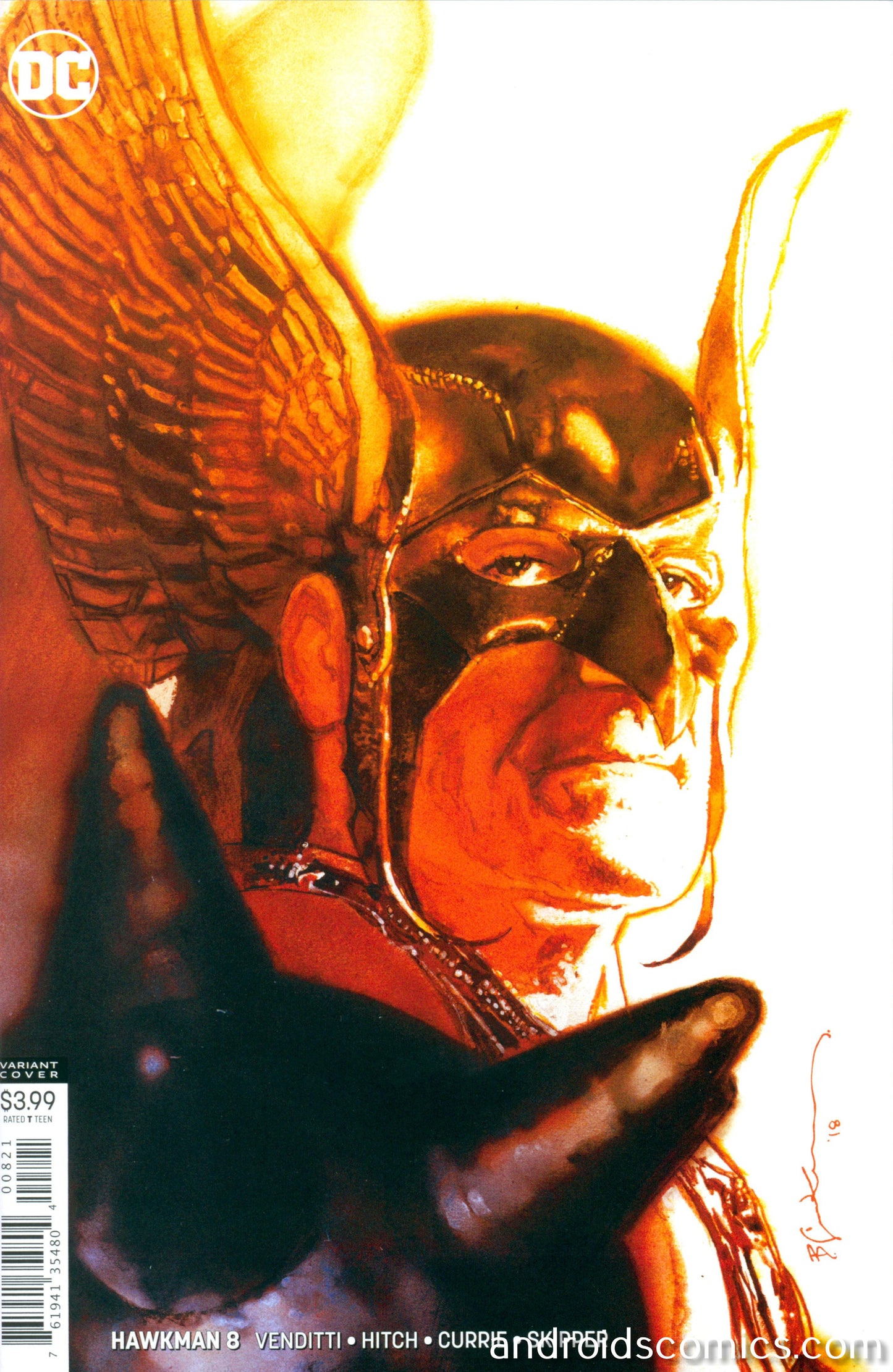 Hawkman #8 Variant Edition
