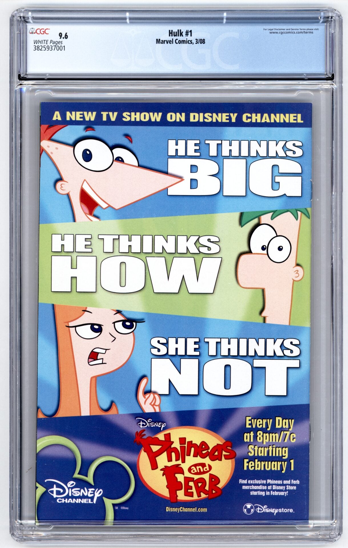 Hulk #1 CGC 9.6 1st appearance of the Red Hulk