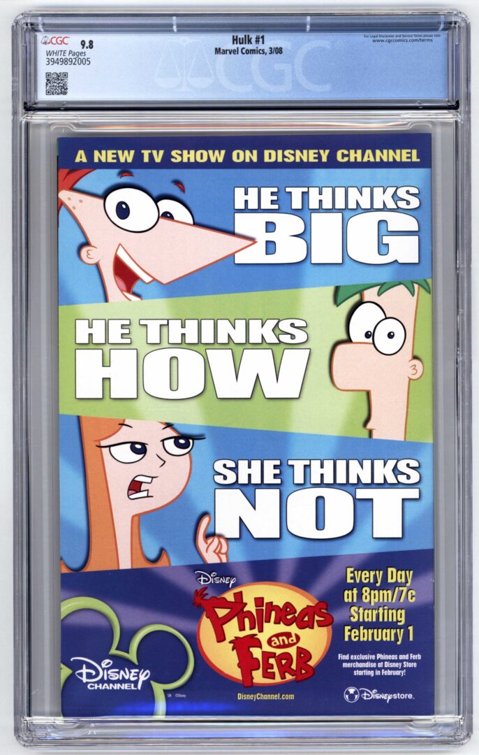 Hulk #1 CGC 9.8 1st appearance of the Red Hulk