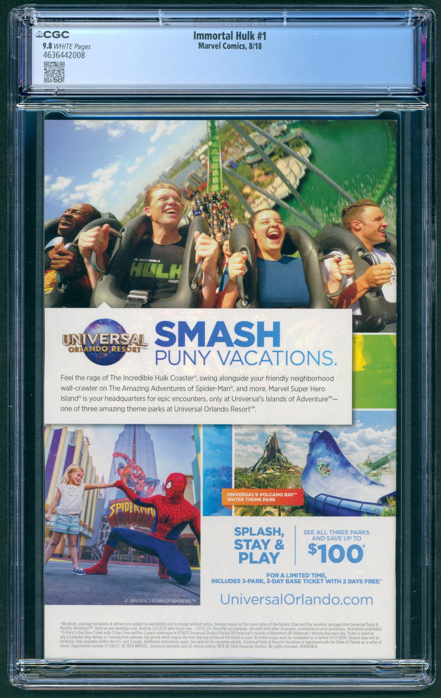 Immortal Hulk #1 CGC 9.8