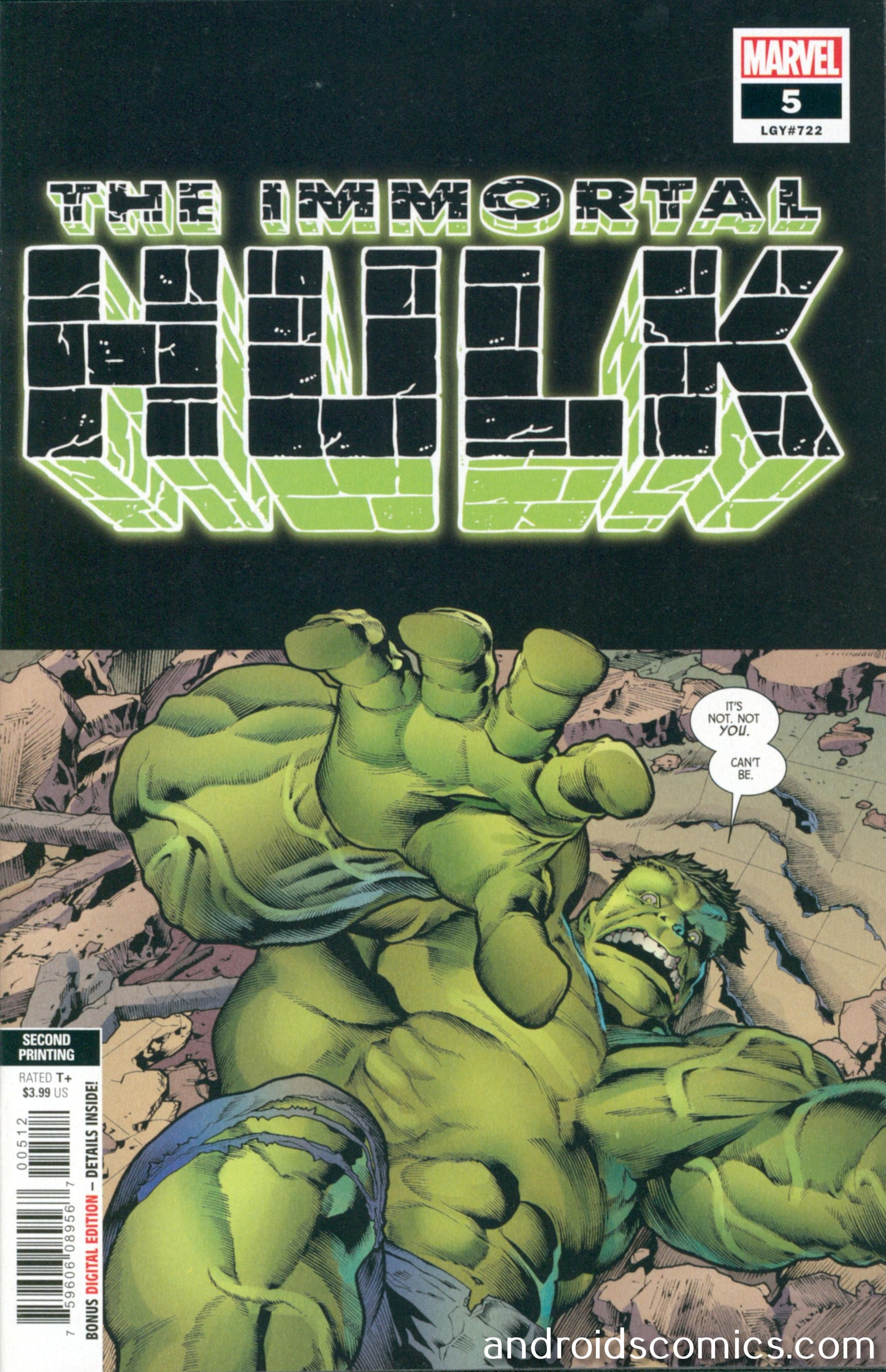 Immortal Hulk #5 2nd Print