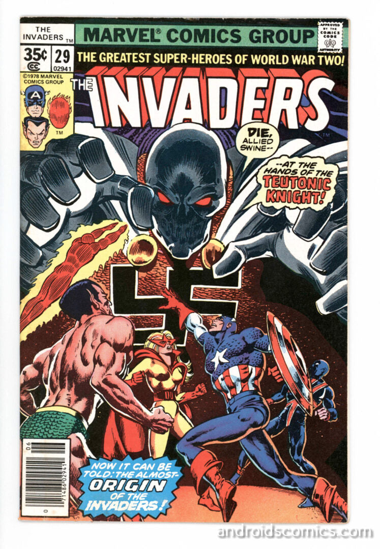 Invaders #29 FN- 1st App. of Teutonic Knight