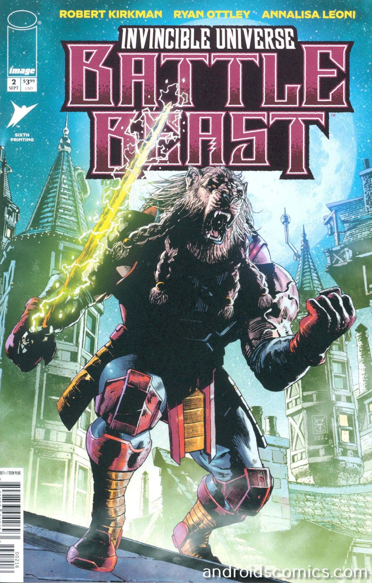 Invincible Universe Battle Beast #2 6 Th Printing